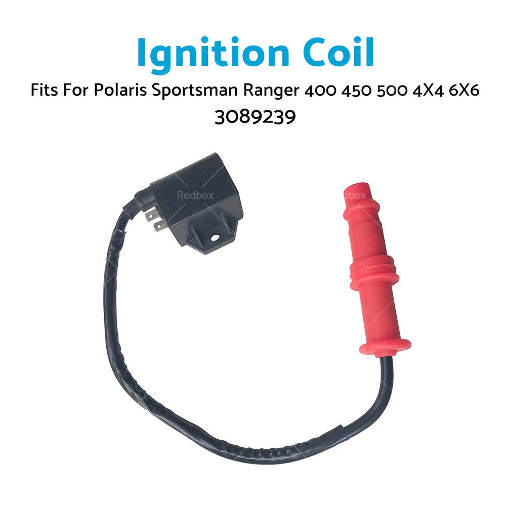 Ignition Coil Pack for Polaris Sportsman Ranger 400 450 500 (2000–2023)
