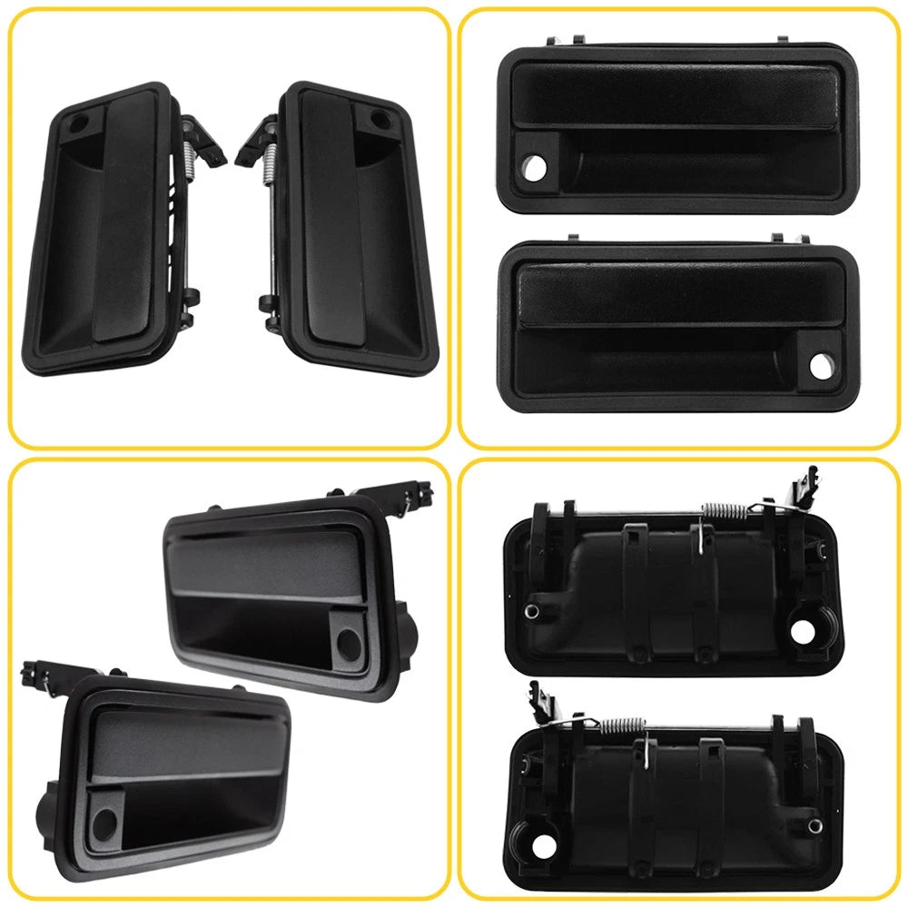 Door Handle Set for Chevy C1500 (1988–1998), K1500 (1988–1999), Escalade (1999–2000)