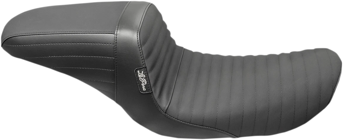 LE PERA Kickflip Seat for FXD (1996–2003) LN-591PTGP, Pleated, Black