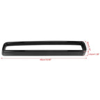 Set of 4 Black Front Grille Inserts for Dodge Challenger (2015–2020)