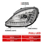 LED Sequential Projector Headlight for Chevy Corvette C6 (2005-2013)