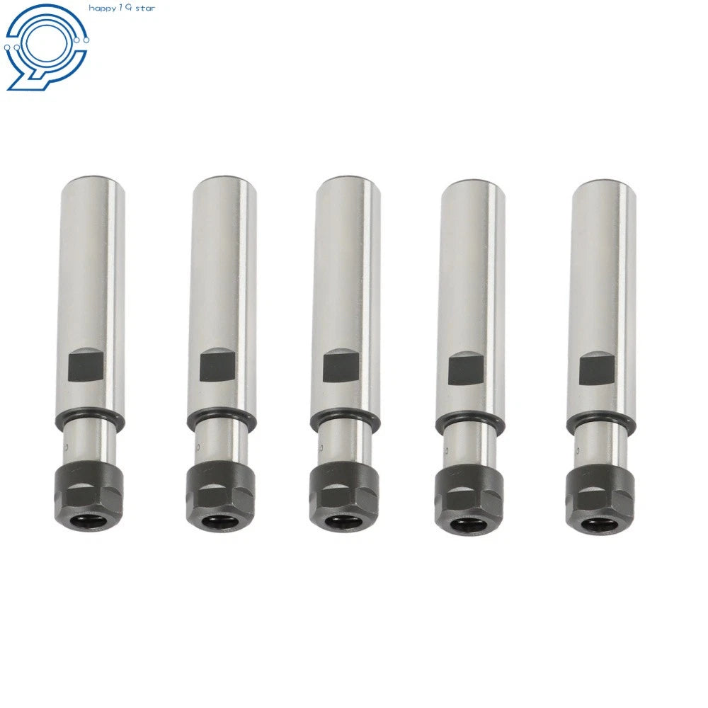 Set of 5 Collet Chucks for Toolholders (1" Straight Shank)