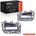 2X Front Chrome Interior Door Handle for Jeep Grand Cherokee (2005–2010)