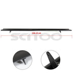 Adjustable GT Double Deck F1 Style Trunk Spoiler Wing for Universal Fit (2000–2023)