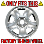 16 Inch Chrome Wheel Skins Upgrade for Toyota RAV4 (2001–2006)