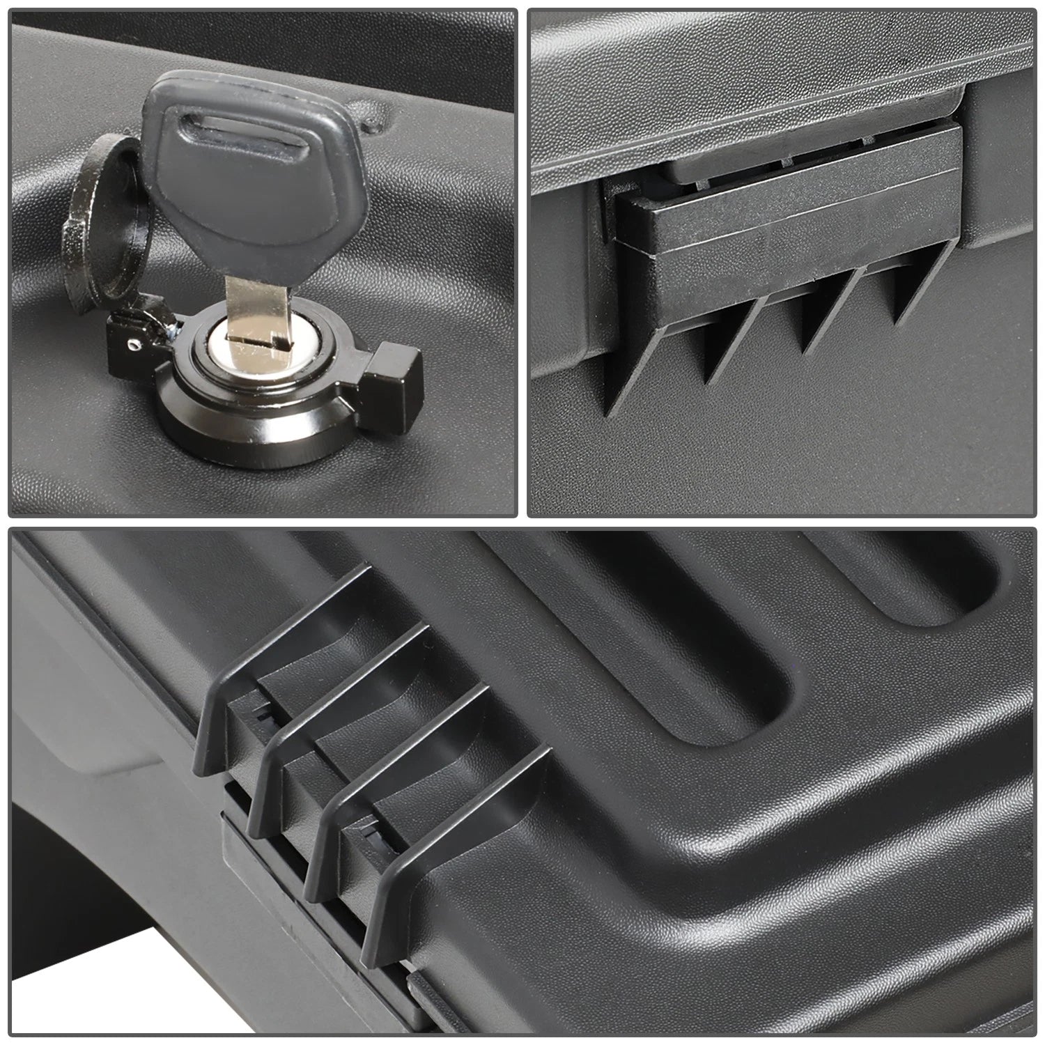 Right Truck Bed Wheel Well Tool Box Case for F250 F350 Super Duty (2017–2020)