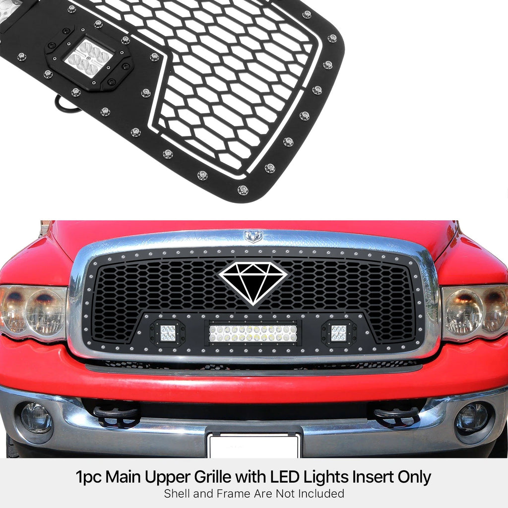 LED Grille Insert for Dodge Ram 1500/2500/3500 (2002-2005)