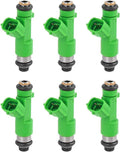 Set of 6 Fuel Injectors for Infiniti G35 EX35 M35 FX35 QX60 (2003–2013)