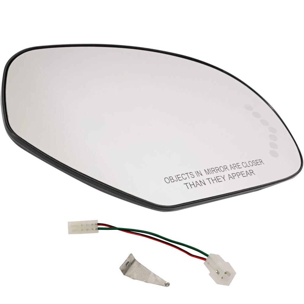 Heated Passenger Right Side Mirror Glass for GMC Yukon XL 1500 2500