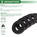 Set of 5 Oil Seals NBR Rubber 32x62x12mm for Automotive Applications