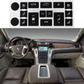 Climate Control Radio Button Repair Decal for Cadillac Escalade (2007–2014)