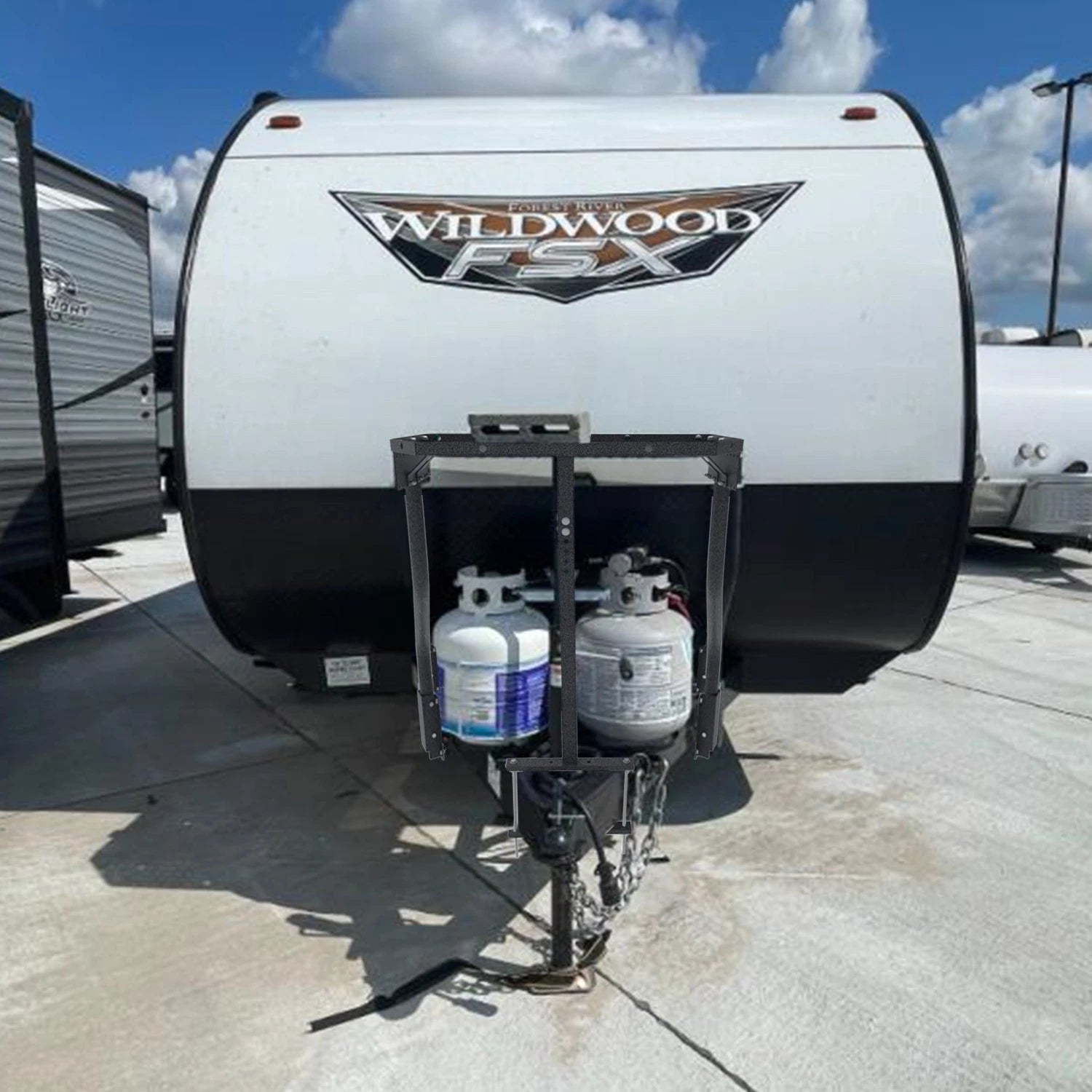 Trailer Tray for Outdoor Generator Storage (300 lbs)