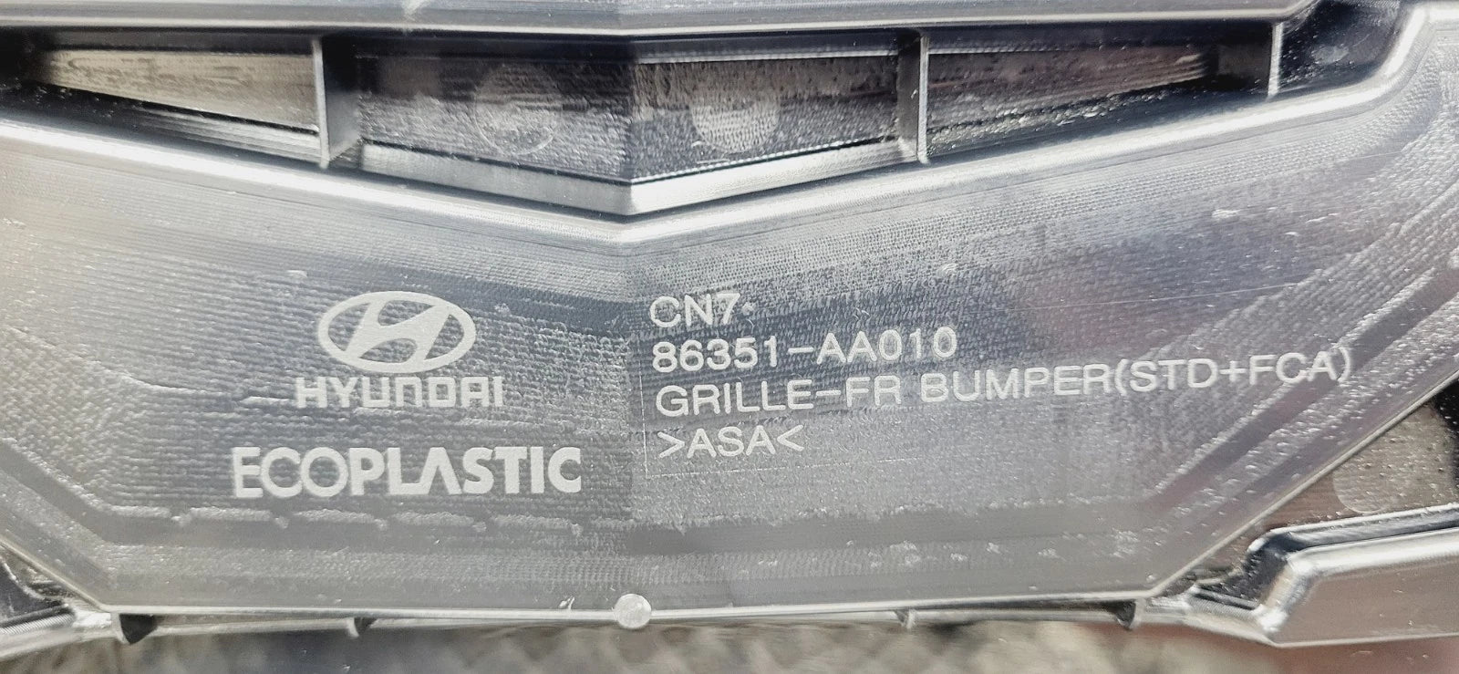 Front Bumper Grille for Hyundai Elantra (2021–2023) 86351AA010