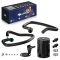 PCV Side Baffled Oil Catch Can Kit for Ford Mustang 2.3L EcoBoost (2015–2023)