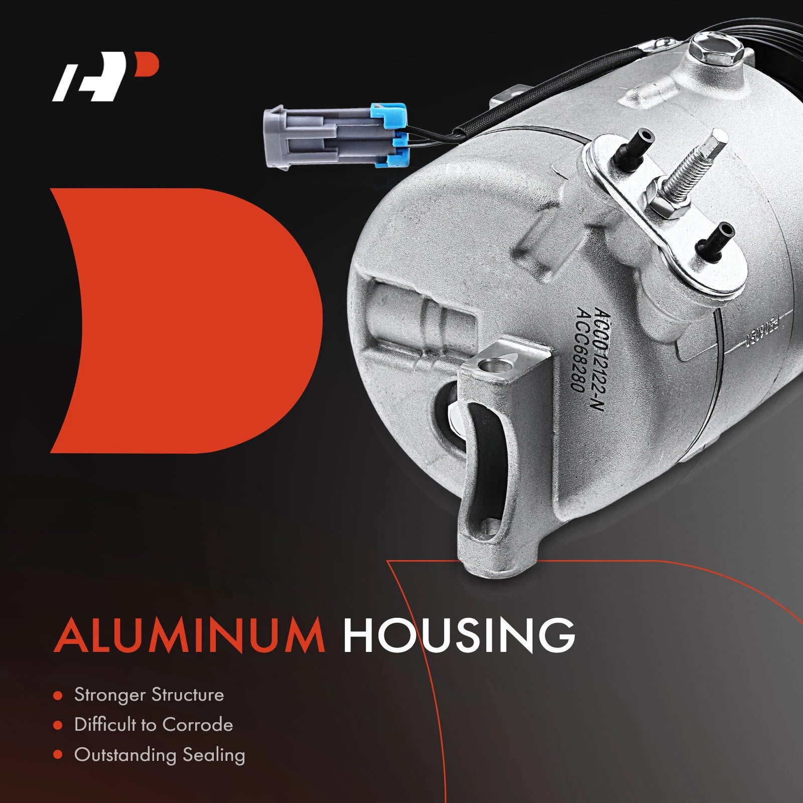 A/C Compressor with Clutch for Chevrolet Malibu (2004-2006)