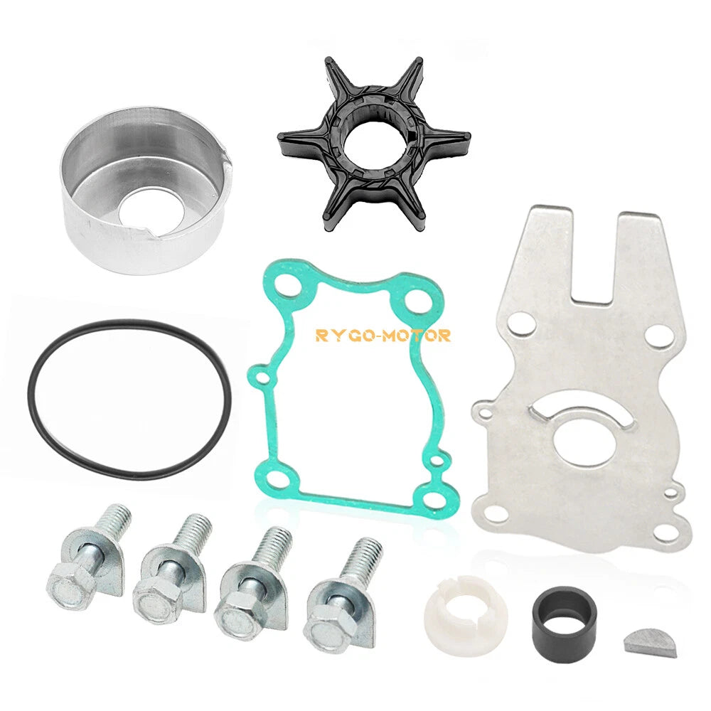 Water Pump Impeller Repair Kit for Yamaha 40HP/50/60HP Outboard (1990–2023) #63D-W0078-01-00