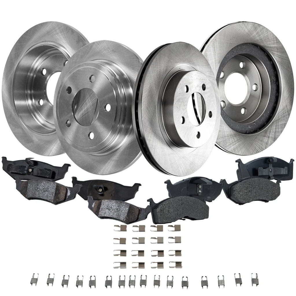 Brake Disc Rotors and Pads Kit for Dodge Intrepid (1998–1999)