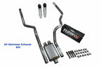 Dual Exhaust for Chevy GMC 1500 (2007–2014) - Stainless Steel Slash Tip
