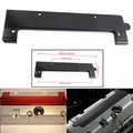 Black Aluminum Coil Pack Spark Plug Cover for Honda K20 K24 (2002–2011)