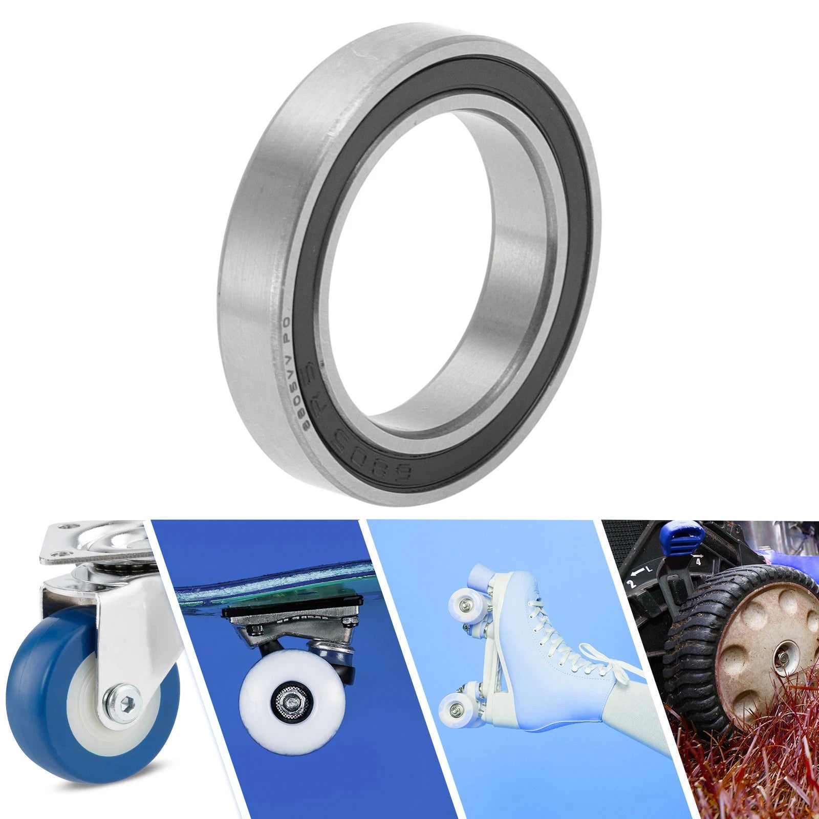 Deep Groove Ball Bearing 6805VV for Scooter Skateboard (P0 25x37x7mm)