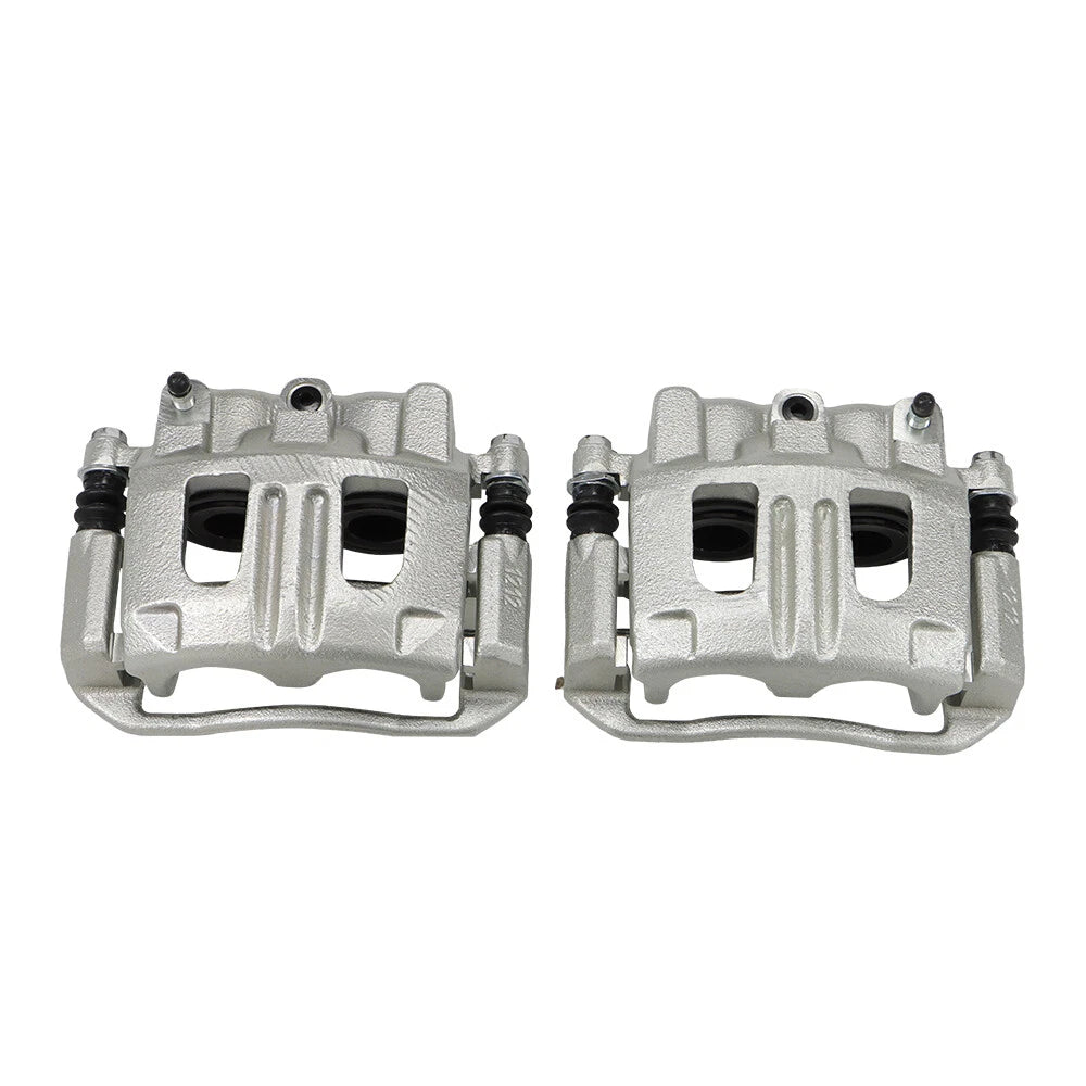 Set of 2 Front Brake Calipers with Bracket for Saturn Pontiac Chevrolet (2004–2007)