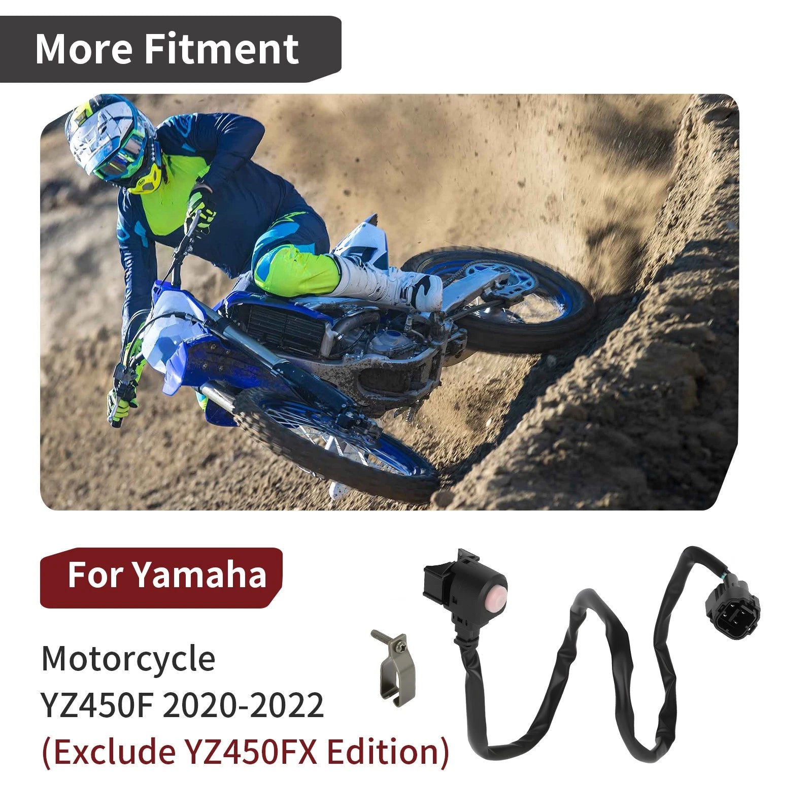 Fuel Mode Launch Select Control Switch for Yamaha YZ450F (2020–2022)