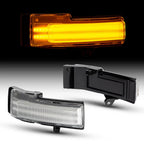 Clear LED Side Mirror Blinker Light Turn Signal Lamps for Ford F-150 (2015–2018)