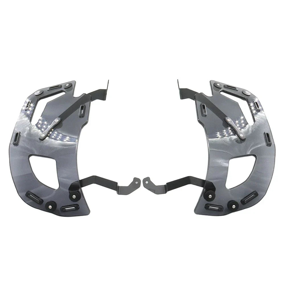 Smoke Rear Luggage Rack Sidecase Mounting for BMW K1600B K1600GA (2018-2023)