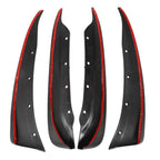 Mud Flaps Splash Guards for Chevrolet Corvette C6 (2005–2013) W/ Mounts