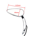 Chrome LED Turn Signal Mirrors for Harley Sportster XL 1200 883 (1990–Up)