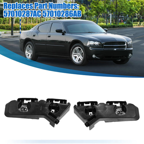 1 Pair Front Bumper Bracket 57010287AC for Dodge Charger (2011–2014)