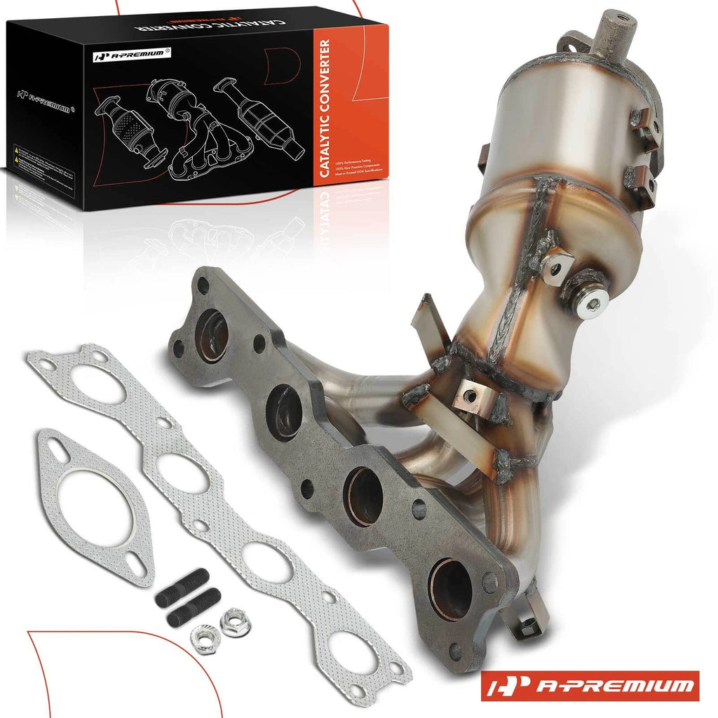 Front Catalytic Converter for Hyundai Sonata, Kia Optima, Rondo (2006–2008)