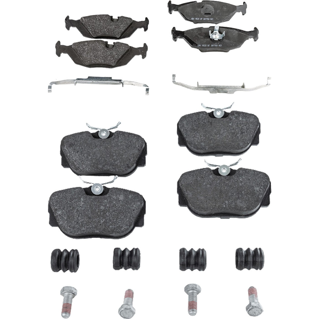 Brake Pad Set for BMW 325i, 325e (1984–1991)