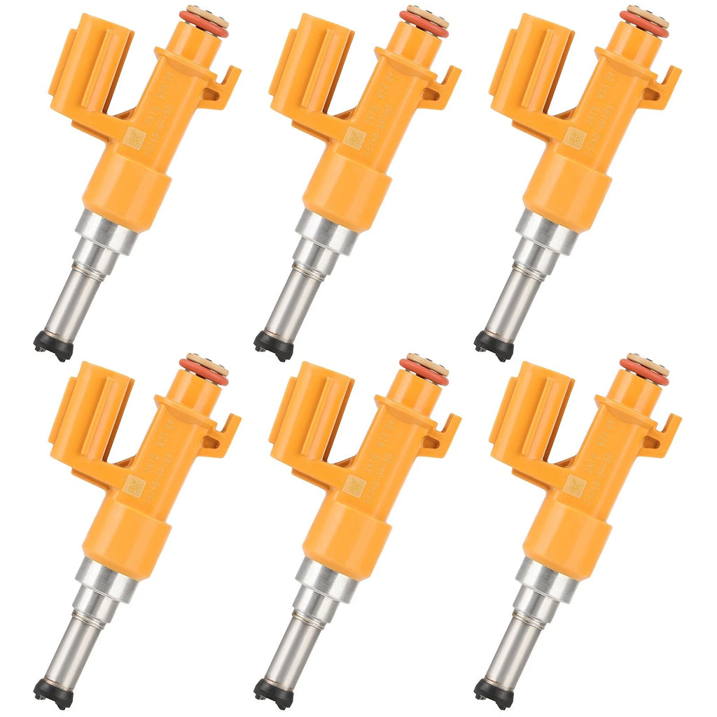 6X Fuel Injectors for Lexus RX350 (2016–2022) Toyota Tacoma (2016–2023)