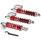Front & Rear Air Shocks + Adjustable Tool for Suzuki Quadsport Z400 (2003–2014)
