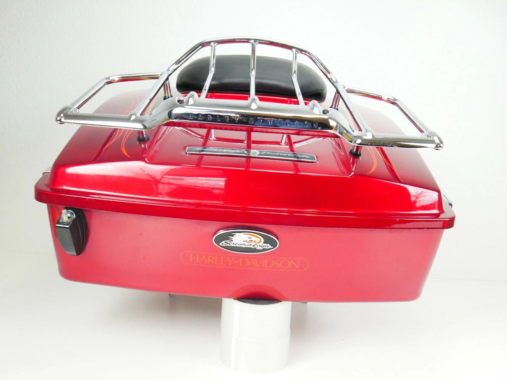 Chopped Tour Pak for Harley FLHTCSE2 (1995–2022) - Candy Cherry