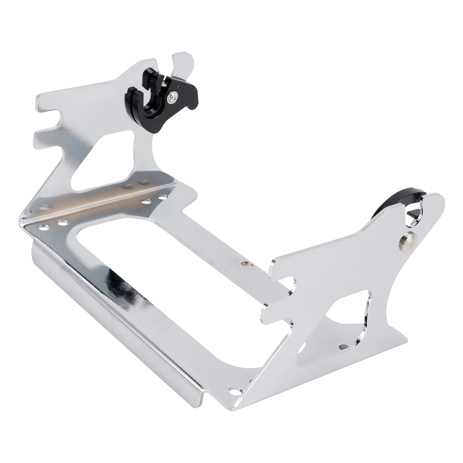 Detachable Two Up Tour Mounting Pack Rack Chrome for Touring Model (1996–2008)