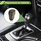 1 Pc Gear Shift Knob Cover for Honda Civic (2016–2021) Black Carbon Fiber