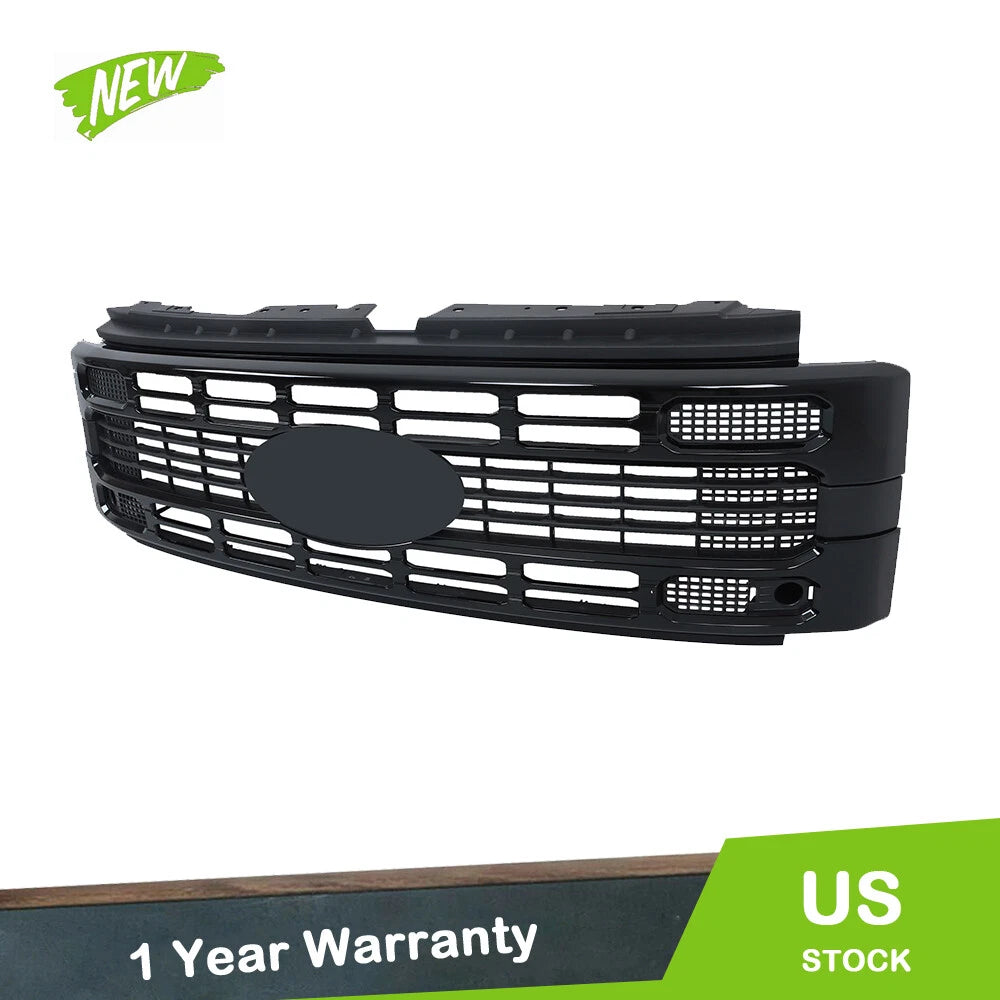 Front Grille for Ford F250 (2023–2024) Plastic Black Textured