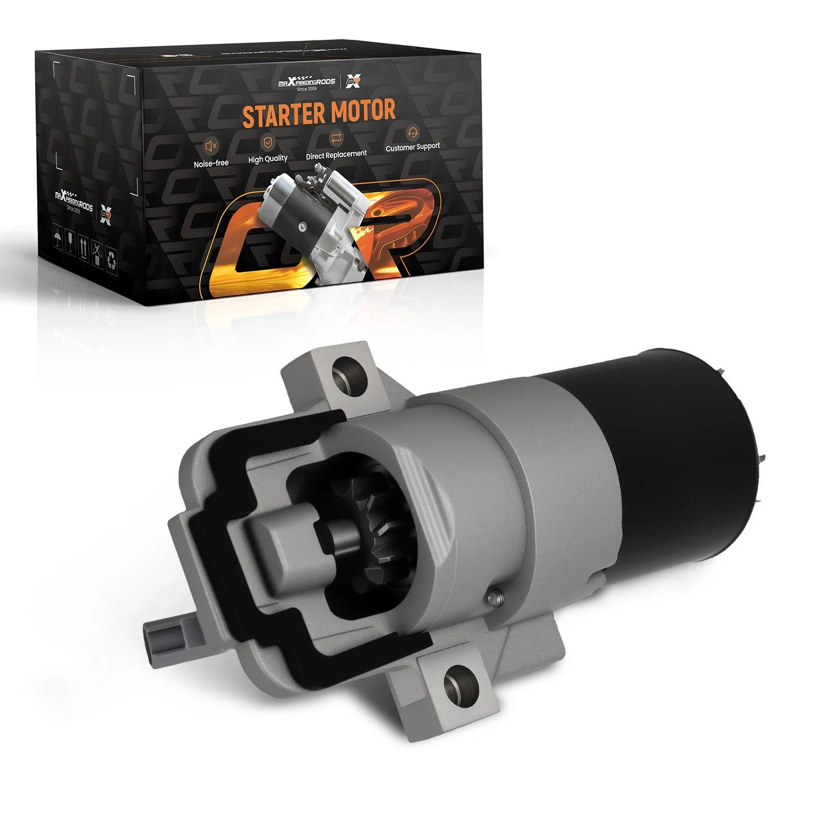 Starter Motor for Mazda 3 2.0L L4 (2010–2012) 17597N 1.0kW 12V CW