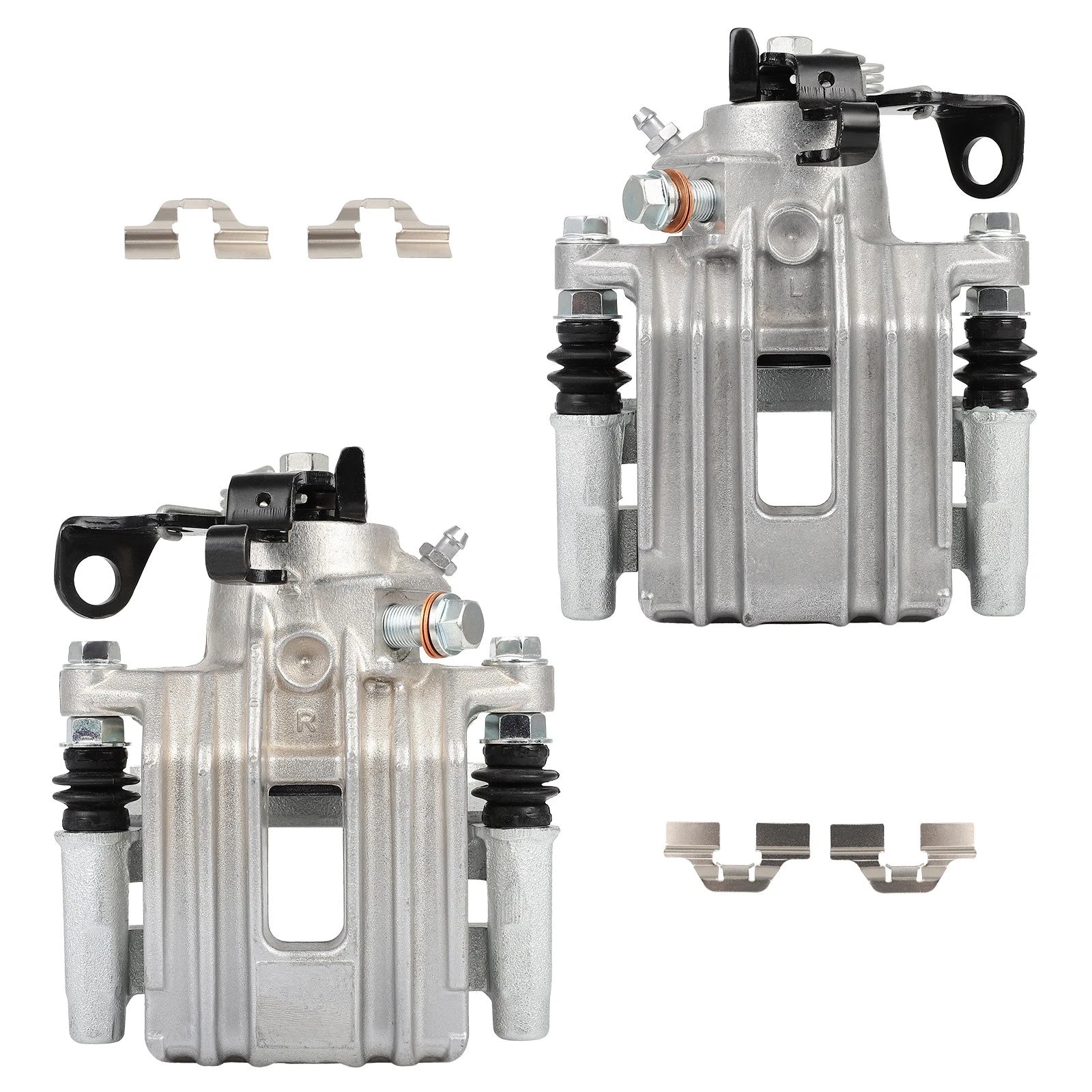 Set of 2 Rear Brake Calipers for Volkswagen Golf (2000–2005)