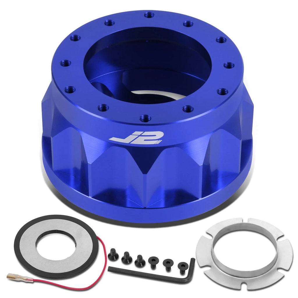 J2 2" 6-Bolt Anodized Aluminum Steering Wheel Hub Adapter for Toyota Scion