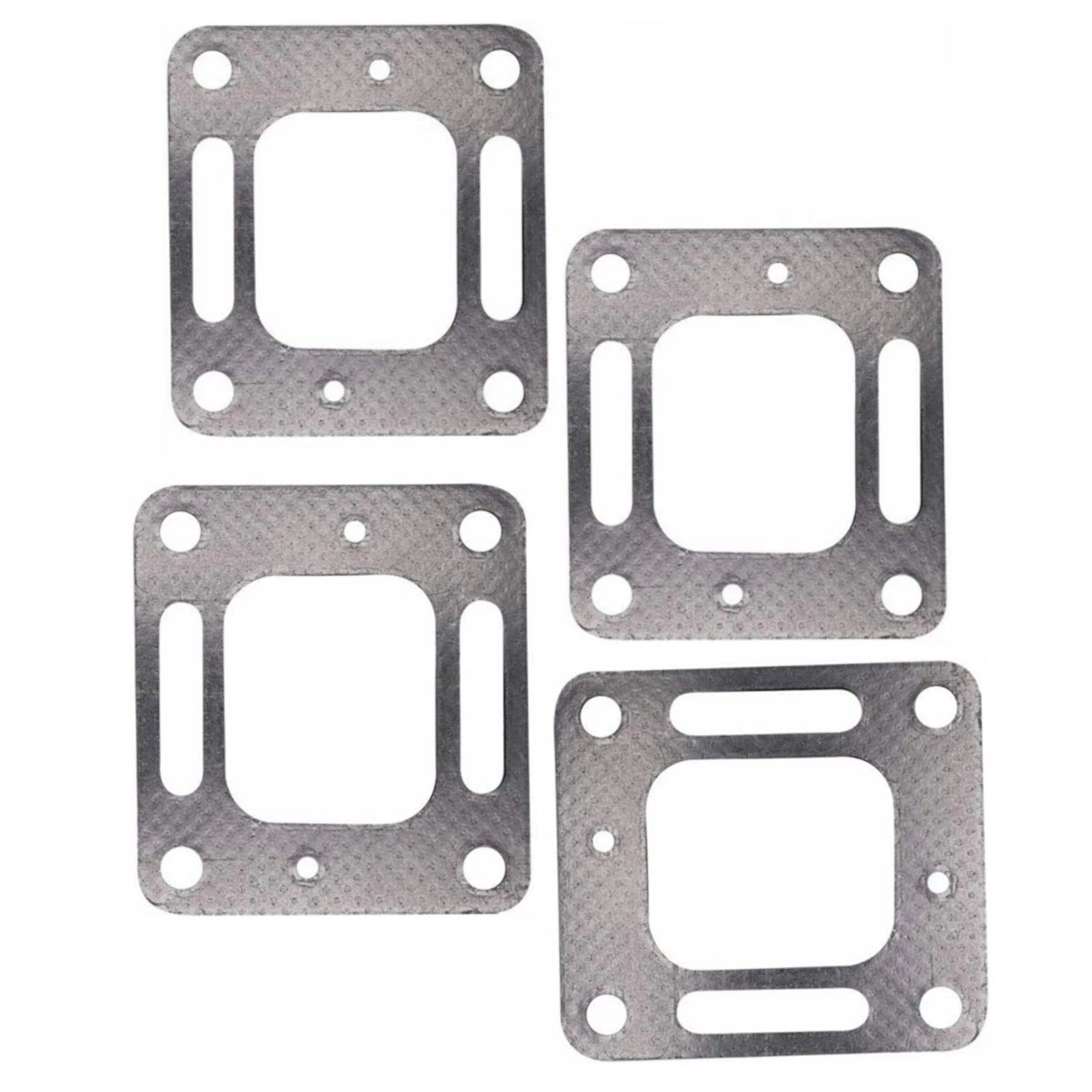 Set of 4 Muffler Elbow Riser Manifold Gaskets for MerCruiser 4.3L (27-863726)