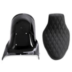 Short Rear Fender for Harley-Davidson Softail (2006–2017) - Black, 200mm Tire