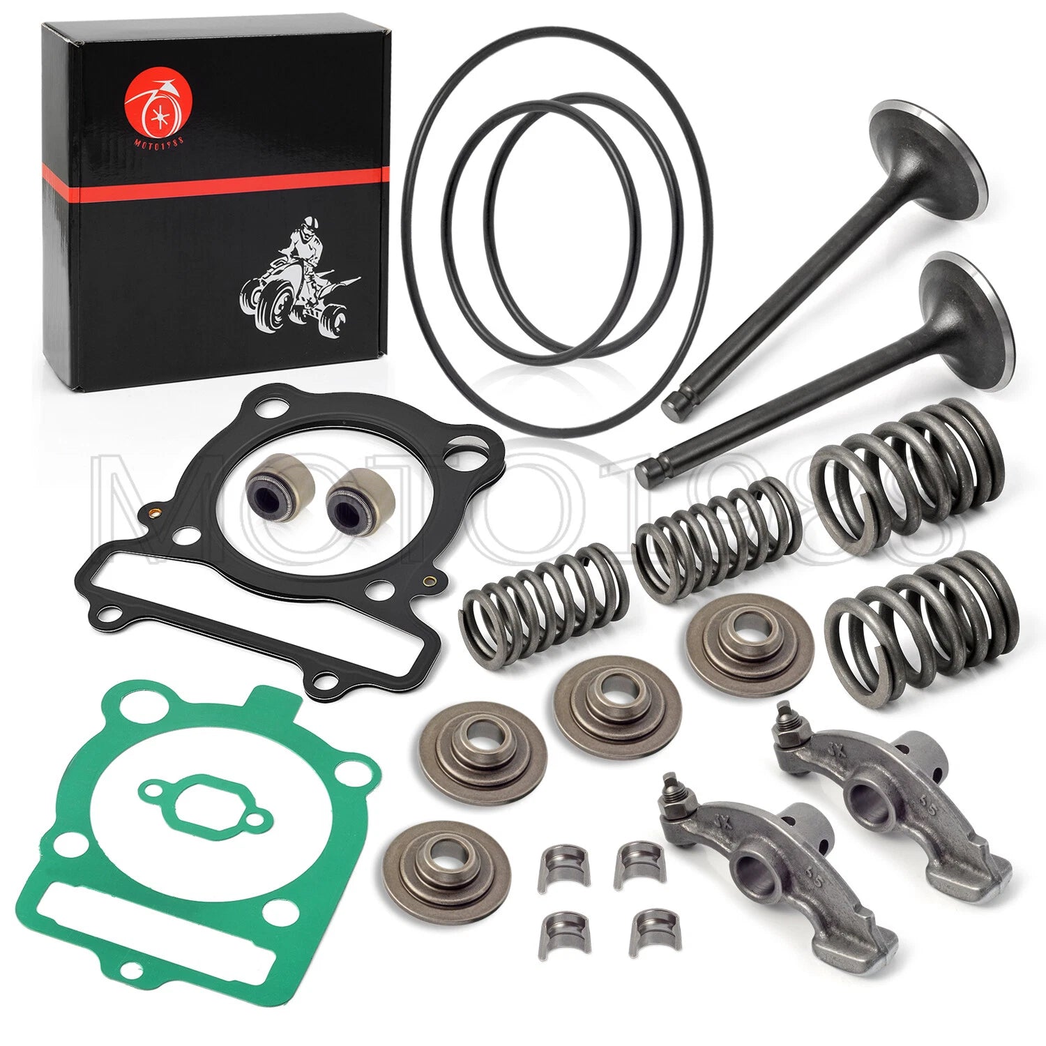 Rocker Arm & Intake Exhaust Valve Kit for Yamaha Big Bear 400 (2001–2012)
