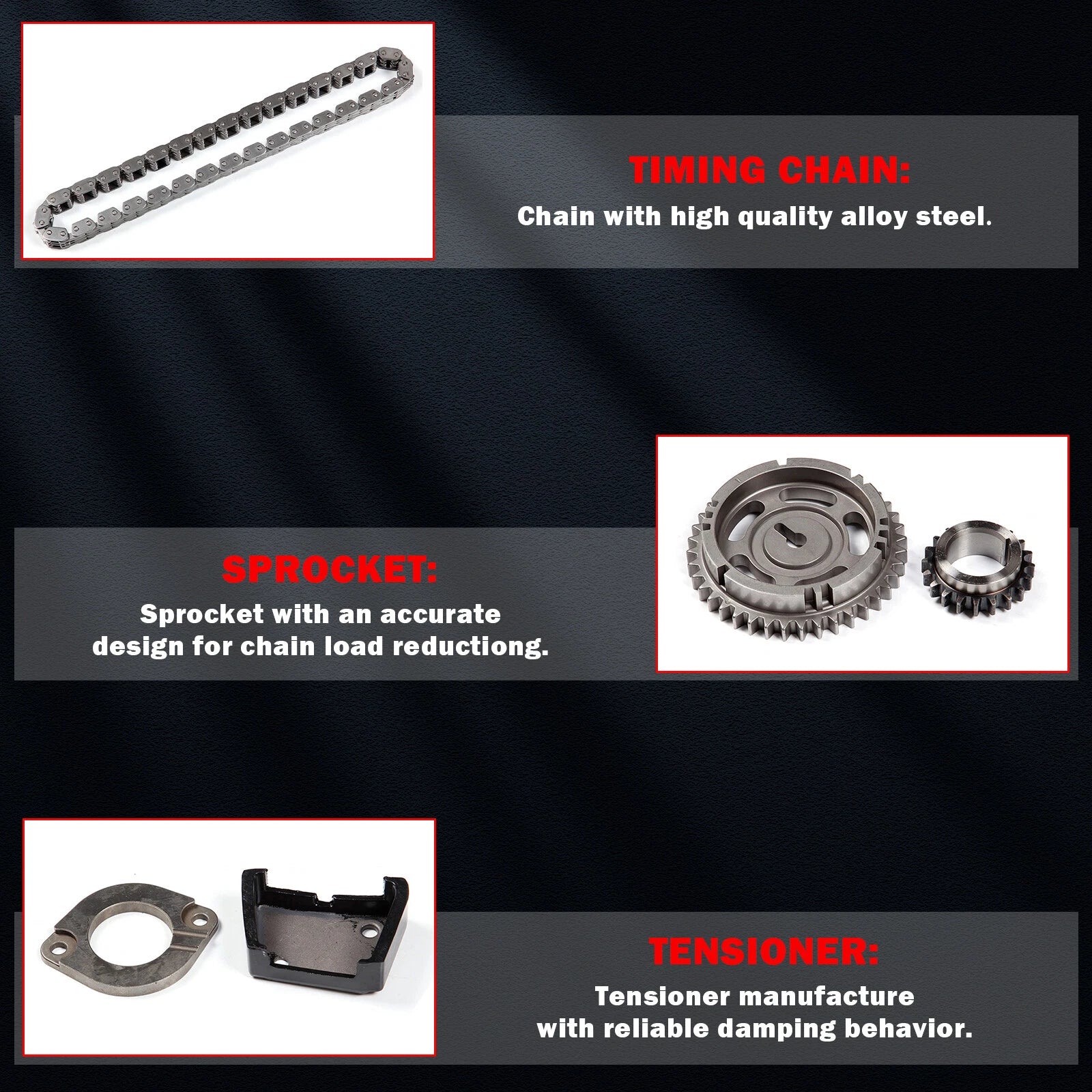 Timing Chain Kit for Jeep Wrangler (2007–2011) and Chrysler Pacifica (2005–2008)
