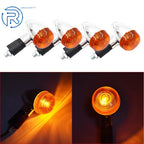 Set of 4 Turn Signal Lights for Honda Shadow Aero 600 1100 Spirit (1999–2009)