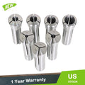 7 Piece R8 Collet Set for Bridgeport (Fits 1/8" to 7/8")