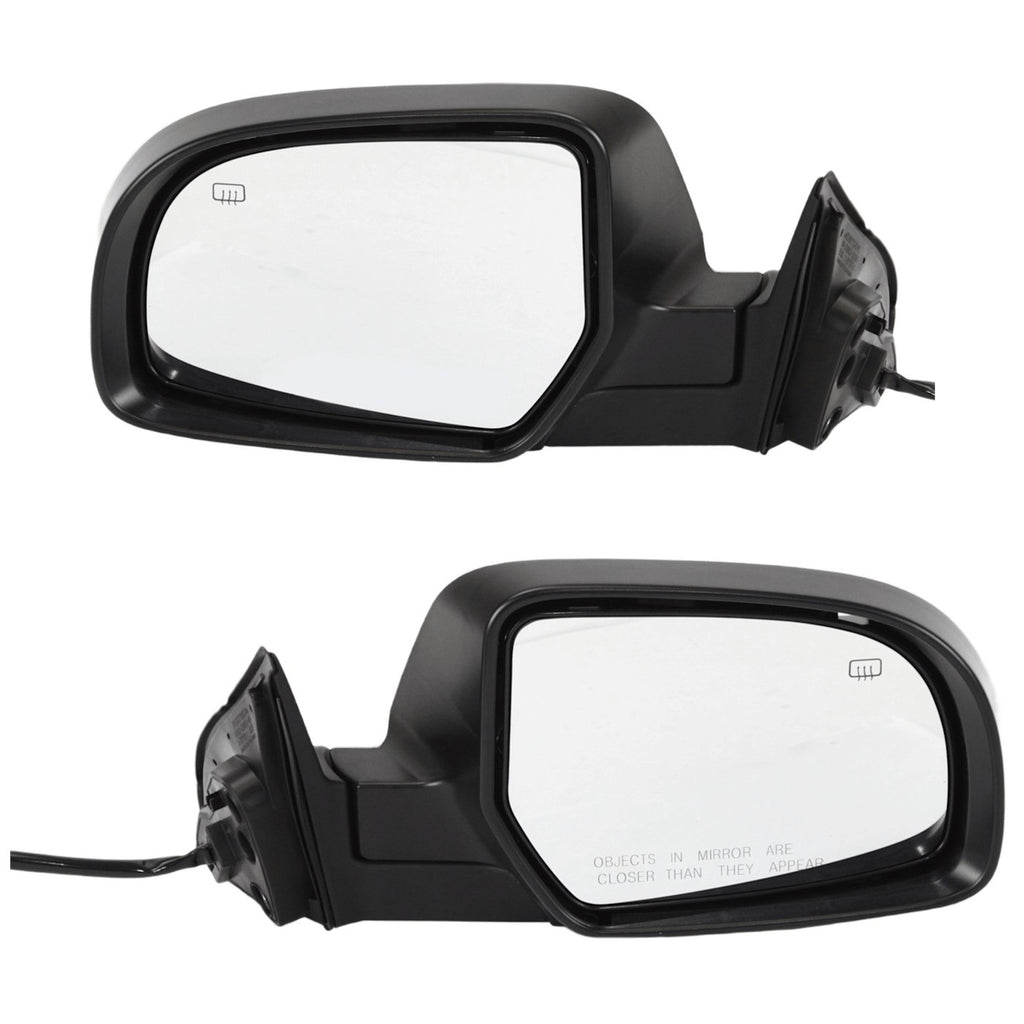 Set of 2 Heated Mirrors for Subaru Legacy