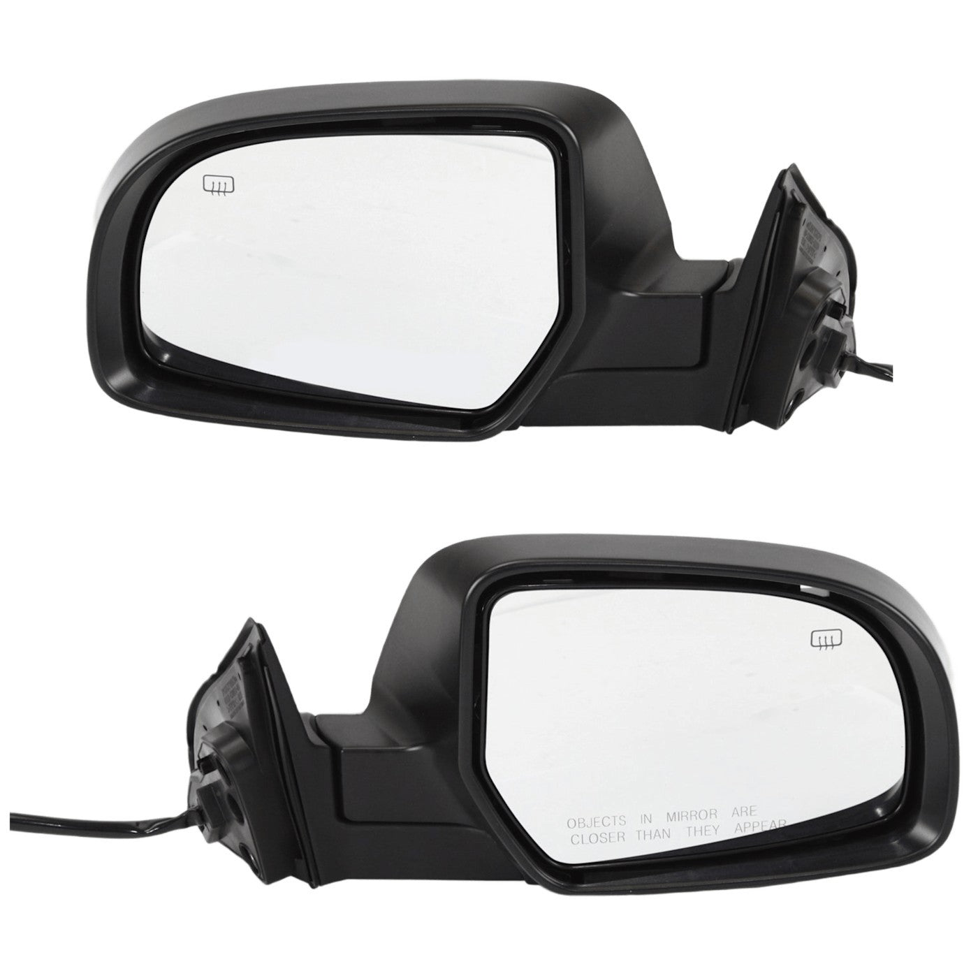 Set of 2 Heated Mirrors for Subaru Legacy